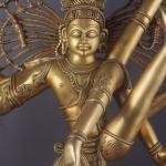 Pure Brass Yogeshwar Nataraja | 41" x 14" x 34" | 54.50 kg | Antique Gold Finish | Rare Cosmic Dance Masterpiece | Museum Grade Art | Jaipurio